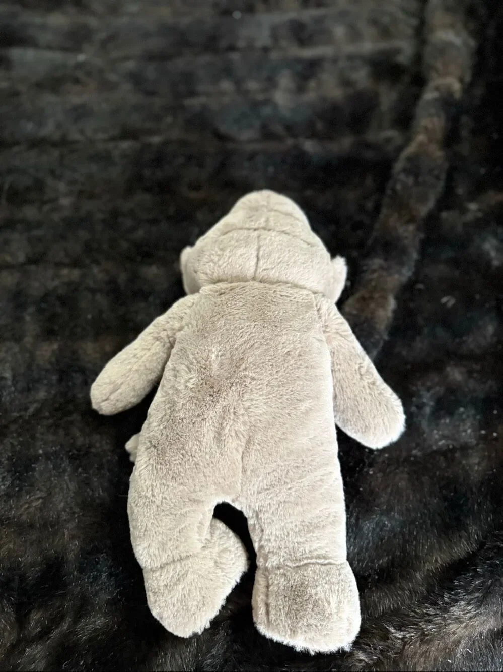 Pottery Barn Kids PBK Stone Monkey Plush Doll Floppy Weighted Hand and Feet